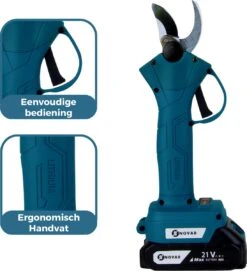 NovarGarden® Elektrische Snoeischaar NG1 - 2x Accu - Elektrisch - Takkenschaar - Op Batterij - 28mm 20 NovarGarden® Elektrische Snoeischaar NG1 - 2x Accu - Elektrisch - Takkenschaar - Op Batterij - 28mm -Tuingereedschaps Winkel 1095x1200