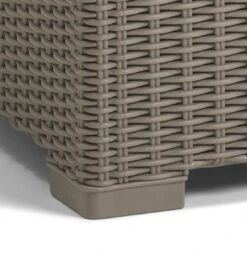 Allibert California Loungeset - 5 Personen - Cappuccino -Tuingereedschaps Winkel 1114x1200