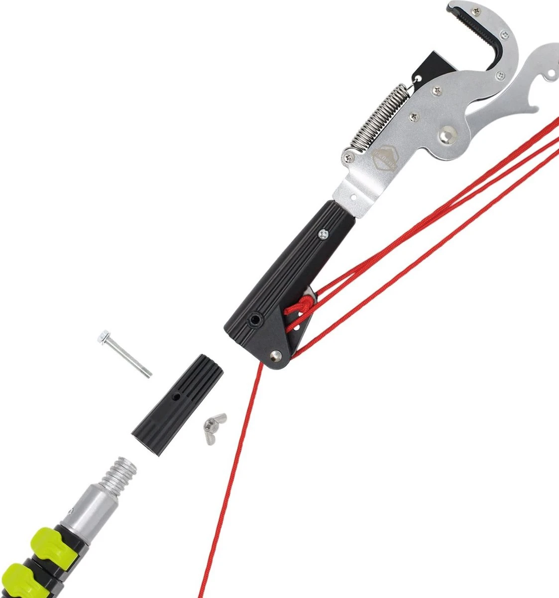 Iceberk Snoeischaar + Snoeizaag (1,45 - 3,70 M) - Telescopische Snoeischaar Voor Het Snoeien Van Bomen En Dichte Struiken Zonder Ladder 3 Iceberk Snoeischaar + Snoeizaag (1,45 - 3,70 M) - Telescopische Snoeischaar Voor Het Snoeien Van Bomen En Dichte Struiken Zonder Ladder - Afbeelding 3