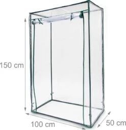 Relaxdays Tomatenkas 150x100x50 Cm - Tuinkas Tomaten - Foliekas - Serre - Kweekkas - PVC 30 Relaxdays Tomatenkas 150x100x50 Cm - Tuinkas Tomaten - Foliekas - Serre - Kweekkas - PVC -Tuingereedschaps Winkel 1168x1200