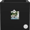 Elho Vivo Next Vierkant 40 - Plantenbak Voor Binnen & Buiten - Ø 39.0 X H 37.9 Cm - Zwart/Living Black