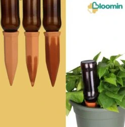 Bloomin Waterdruppelaar Van Terracotta - Waterdruppelaar Voor Planten - Druppelsysteem - Irrigatiesysteem - Watergeefsysteem - Bewateringssysteem - 8 Stuks 8 Bloomin Waterdruppelaar Van Terracotta - Waterdruppelaar Voor Planten - Druppelsysteem - Irrigatiesysteem - Watergeefsysteem - Bewateringssysteem - 8 Stuks -Tuingereedschaps Winkel 1184x1200