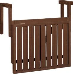 Relaxdays Balkontafel Inklapbaar - Klaptafel Balkon - Tafel Reling - Hangtafel Hout -Tuingereedschaps Winkel 1187x1200