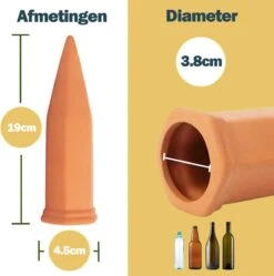 Bloomin Waterdruppelaar Van Terracotta - Waterdruppelaar Voor Planten - Druppelsysteem - Irrigatiesysteem - Watergeefsysteem - Bewateringssysteem - 8 Stuks 11 Bloomin Waterdruppelaar Van Terracotta - Waterdruppelaar Voor Planten - Druppelsysteem - Irrigatiesysteem - Watergeefsysteem - Bewateringssysteem - 8 Stuks -Tuingereedschaps Winkel 1188x1200 1