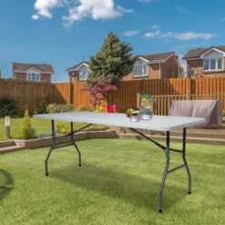 LifeGoods Klaptafel - Inklapbaar - 70x180cm - Verstelbare Vouwtafel - Weerbestendig - Wit -Tuingereedschaps Winkel 1198x1200 2