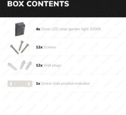 4x HOFTRONIC Dono - Solar Wandlamp Buiten - IP65 Waterdicht - Wintersolar Technologie Monokristal Zonnepaneel - 3000K Warm Wit (sfeervol) - Solar Tuinverlichting Zonne Energie 15 4x HOFTRONIC Dono - Solar Wandlamp Buiten - IP65 Waterdicht - Wintersolar Technologie Monokristal Zonnepaneel - 3000K Warm Wit (sfeervol) - Solar Tuinverlichting Zonne Energie -Tuingereedschaps Winkel 1200x1102 1