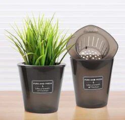 Merkloos Kruidenpot Waterreservoir Verse Kruiden Plantenpot Met Watergeefsysteem Voor Vensterbank Keuken Kruidentuin Binnen Set Van 10 Stuks Zwart -Tuingereedschaps Winkel 1200x1152 5