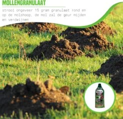 PetsBest Mollenverjager - Mollengranulaat - 2 Pack - Unieke Combinatie - Mollen Bestrijding 13 PetsBest Mollenverjager - Mollengranulaat - 2 Pack - Unieke Combinatie - Mollen Bestrijding -Tuingereedschaps Winkel 1200x1162 3