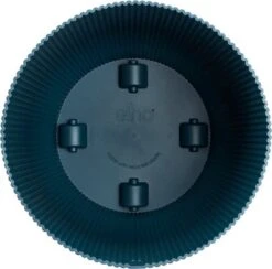 Elho Vibes Fold Rond Wielen 35 - Bloempot Voor Binnen - Ø 34.9 X H 32.4 Cm - Diepblauw -Tuingereedschaps Winkel 1200x1184 3
