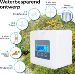 Automatisch Bewateringssysteem Voor Kamerplanten Met Pomp – Waterdruppelaar – Watergeefsysteem– Planten Watergever -Tuingereedschaps Winkel 1200x1186 2