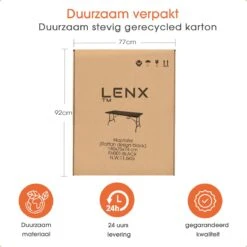 Lenx Klaptafel - Inklapbare Tafel - Opvouwbare Tuintafel - Vouwtafel - Inclusief Handvat En 2 Tafelkleden - 180x75x74cm - 6 Tot 8 Personen 17 Lenx Klaptafel - Inklapbare Tafel - Opvouwbare Tuintafel - Vouwtafel - Inclusief Handvat En 2 Tafelkleden - 180x75x74cm - 6 Tot 8 Personen -Tuingereedschaps Winkel 1200x1200 101