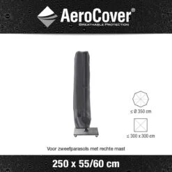 AeroCover Parasolhoes - Zweef Parasols - Grijs - 250x55 Cm (HxB) 26 AeroCover Parasolhoes - Zweef Parasols - Grijs - 250x55 Cm (HxB) -Tuingereedschaps Winkel 1200x1200 143