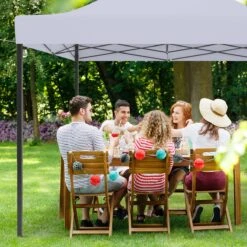 LifeGoods Partytent - 3x3 M - Zijwanden - Easy Up - Opvouwbaar - Waterdicht - Draagtas Met Wieltjes - Donkergrijs -Tuingereedschaps Winkel 1200x1200 15