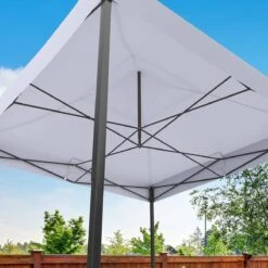 LifeGoods Partytent - 3x3 M - Zijwanden - Easy Up - Opvouwbaar - Waterdicht - Draagtas Met Wieltjes - Donkergrijs -Tuingereedschaps Winkel 1200x1200 17