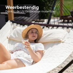 Vita5 Hangmat Met Standaard En Spreidstok – 2 Persoons – Incl. Bekerhouder - Afneembaar Kussen – Uv-bestendig – Beige 19 Vita5 Hangmat Met Standaard En Spreidstok – 2 Persoons – Incl. Bekerhouder - Afneembaar Kussen – Uv-bestendig – Beige -Tuingereedschaps Winkel 1200x1200 178