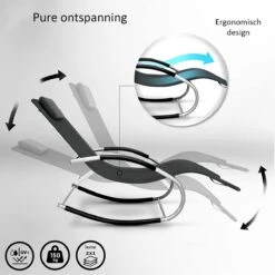 Sens Design Zonnebed - Ligbed - Weerbestendig - Antraciet -Tuingereedschaps Winkel 1200x1200 257