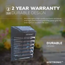 4x HOFTRONIC Dono - Solar Wandlamp Buiten - IP65 Waterdicht - Wintersolar Technologie Monokristal Zonnepaneel - 3000K Warm Wit (sfeervol) - Solar Tuinverlichting Zonne Energie 20 4x HOFTRONIC Dono - Solar Wandlamp Buiten - IP65 Waterdicht - Wintersolar Technologie Monokristal Zonnepaneel - 3000K Warm Wit (sfeervol) - Solar Tuinverlichting Zonne Energie -Tuingereedschaps Winkel 1200x1200 279
