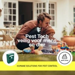 Pest-Tech PT-221 | Ultrasone Kattenverjager Op Zonneenergie | Kattenschrik | Marterverjager | Dierenverjager | Kattenafweermiddel | Ongedierte Verjager - Met USB Oplaadkabel -Tuingereedschaps Winkel 1200x1200 330