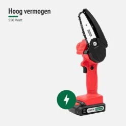 Mardin Mini Kettingzaag - Snoeizaag - Kettingzaag - Kettingzaag Electrisch Met 2 Accu - Inclusief Koffer - 1 Extra Accu - Rood -Tuingereedschaps Winkel 1200x1200 376
