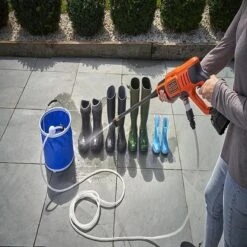 Black & Decker BLACK+DECKER BCPC18B-XJ Hogedrukreiniger - 18V - 24 Bar - Zonder Accu En Lader -Tuingereedschaps Winkel 1200x1200 400