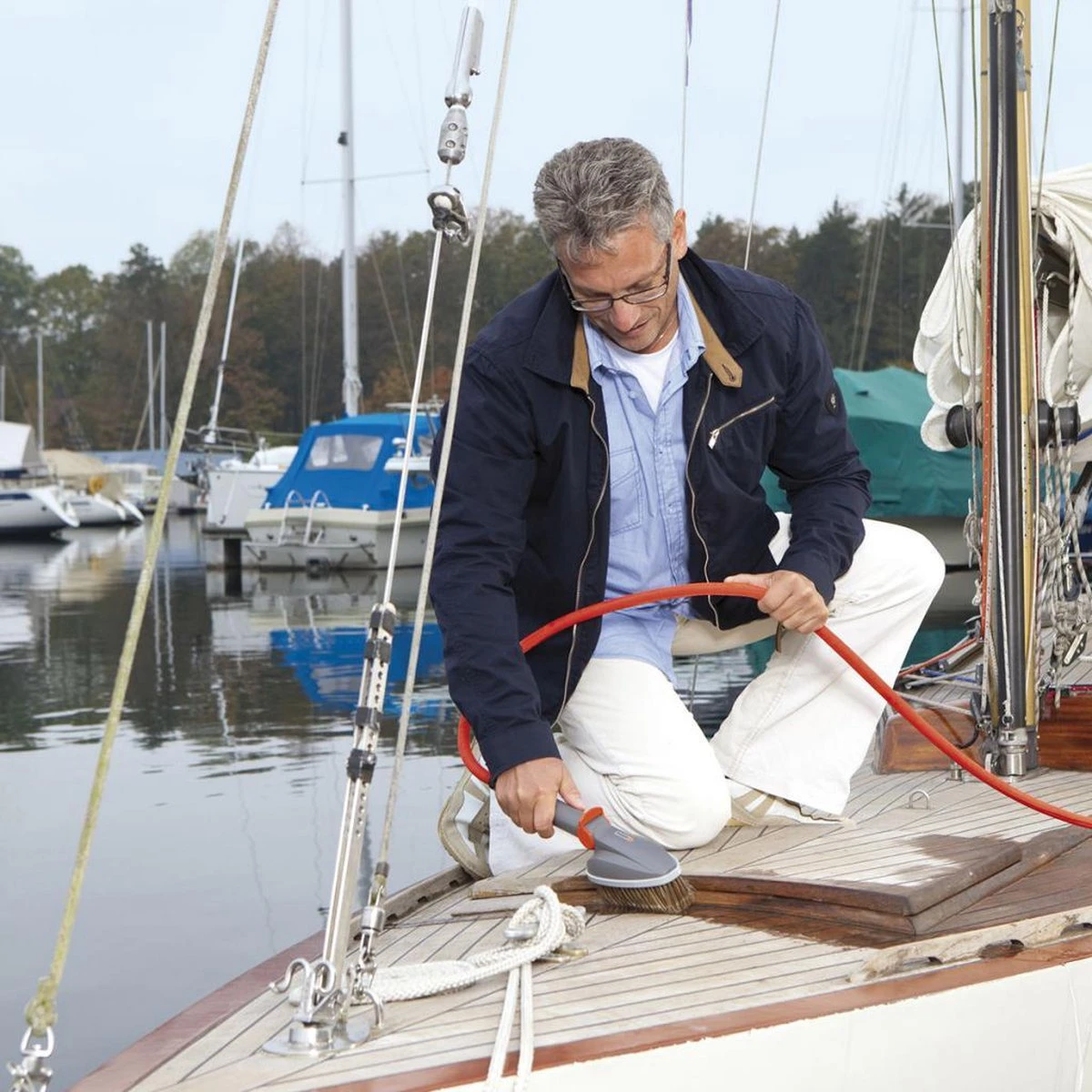 GARDENA Classic Draagcassette Roll-fix C15 Compleet - Inclusief 15 Meter Compact Slang 6 GARDENA Classic Draagcassette Roll-fix C15 Compleet - Inclusief 15 Meter Compact Slang - Afbeelding 6