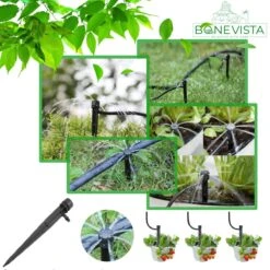 Bone Vista® 155 Stuks Water Druppelslang Irrigatiesysteem Tuin – Bewateringssysteem & Druppelsysteem -Tuingereedschaps Winkel 1200x1200 575