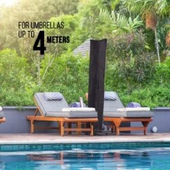 MaxxGarden Parasolhoes - Afdekhoes Voor Zweefparasol - Beschermhoes - 200-400 Cm - Met Rits En Trekkoord - Zwart 14 MaxxGarden Parasolhoes - Afdekhoes Voor Zweefparasol - Beschermhoes - 200-400 Cm - Met Rits En Trekkoord - Zwart -Tuingereedschaps Winkel 1200x1200 59