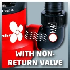 Einhell Dompelpomp GC-SP 3580 LL (350 W - 8000 L/h - 1 Mm Restwater - Traploos Instelbare Vlotterschakelaar - Geïntegreerd Terugslagventiel - Draaghandvat - Kabelopwikkeling - Mechanische Afdichting) 21 Einhell Dompelpomp GC-SP 3580 LL (350 W - 8000 L/h - 1 Mm Restwater - Traploos Instelbare Vlotterschakelaar - Geïntegreerd Terugslagventiel - Draaghandvat - Kabelopwikkeling - Mechanische Afdichting) -Tuingereedschaps Winkel 1200x1200 658