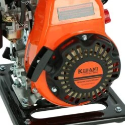 Kibani Waterpomp 8.000 Liter P/uur - 98 Cc / 1.5 PK 4-takt Benzine Motor - 4000 Toeren/Minuut - Doorstroming 8 M³ P/uur - Tuinpomp -Tuingereedschaps Winkel 1200x1200 684