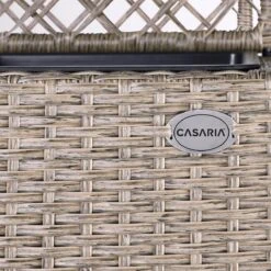 Casaria Polyrattan Bloembak – 3 Bakken Klimophek - Crème -Tuingereedschaps Winkel 1200x1200 735