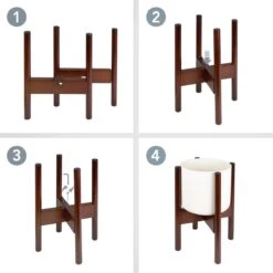 LifeGoods Planten Standaard - Uitschuifbare Bloempothouder - 20 Tot 30 Cm - Donker Bamboe 17 LifeGoods Planten Standaard - Uitschuifbare Bloempothouder - 20 Tot 30 Cm - Donker Bamboe -Tuingereedschaps Winkel 1200x1200 746