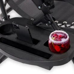 LifeGoods Opvouwbare Tuinstoelen - Verstelbaar Zonnescherm - 2 Stuks - 30°-90° Verstelbaar - Metaal - Zwart -Tuingereedschaps Winkel 1200x1200 88