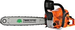TIMBERPRO - Kettingzaag – Benzine - 62 Cc - Zwaardlengte 50 Cm - Transportzak - 2e Ketting -Tuingereedschaps Winkel 1200x484 1