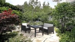 Allibert Lyon Tuintafel - 116x71,5x66/40 Cm - Grafiet -Tuingereedschaps Winkel 1200x675