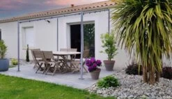 SORARA® Milano Overkapping / Paviljoen - Zand - 285 X 400 Cm. -Tuingereedschaps Winkel 1200x697