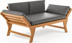 Loungebank Tuin FSC Antraciet – Makkelijk Verstelbaar Lounge Bank Balkon – Tuinbank Lounge Hardhout FSC – Perfecthomeshop -Tuingereedschaps Winkel 1200x720