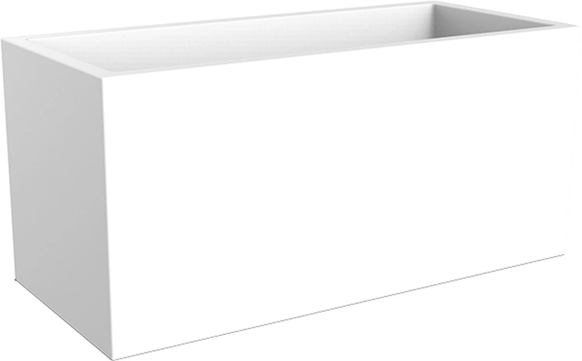 Elho Vivo Matt Finish Lang Wielen 90 - Grote Staande Plantenbak Voor Binnen & Buiten - Gemaakt Van Gereycled Plastic - L 39 X W 88 X H 41 Cm - Wit 10 Elho Vivo Matt Finish Lang Wielen 90 - Grote Staande Plantenbak Voor Binnen & Buiten - Gemaakt Van Gereycled Plastic - L 39 X W 88 X H 41 Cm - Wit - Afbeelding 10