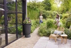 Elho Green Basics Regenton Plus 105 - Regenton Voor Kweken En Oogsten - Ø 58.4 X H 80.4 Cm - Zwart/Living Black -Tuingereedschaps Winkel 1200x800 119