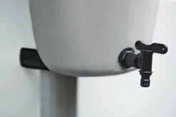 Elho Green Basics Rain Catcher 33 - Regenton Voor Balkonbuiten - Ø 33.5 X H 73.5 Cm - Grijs/Living Concrete -Tuingereedschaps Winkel 1200x800 141