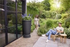 Elho Green Basics Regenton Plus 126 - Regenton Voor Kweken En Oogsten - Ø 70.5 X H 101.0 Cm - Zwart/Living Black -Tuingereedschaps Winkel 1200x800 144