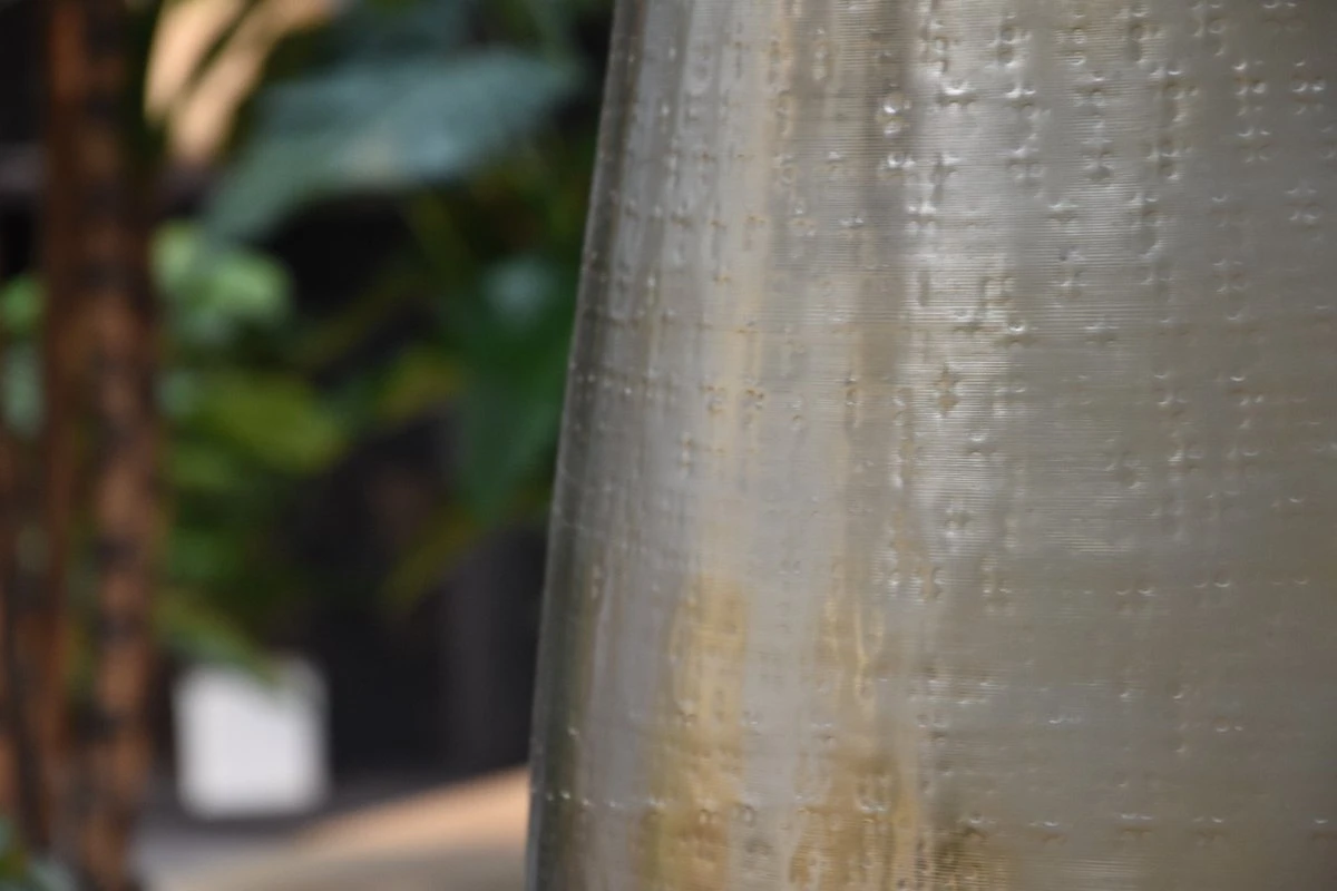 Merkloos Bloempot Karakter Goud - L 5 Merkloos Bloempot Karakter Goud - L - Afbeelding 5