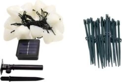 Cynergie - Tuinverlichting Op Zonneenergie - 20 X Led Lampen - Solar Lampjes Met Paddenstoelen - Kerstverlichting Buiten -Tuingereedschaps Winkel 1200x806