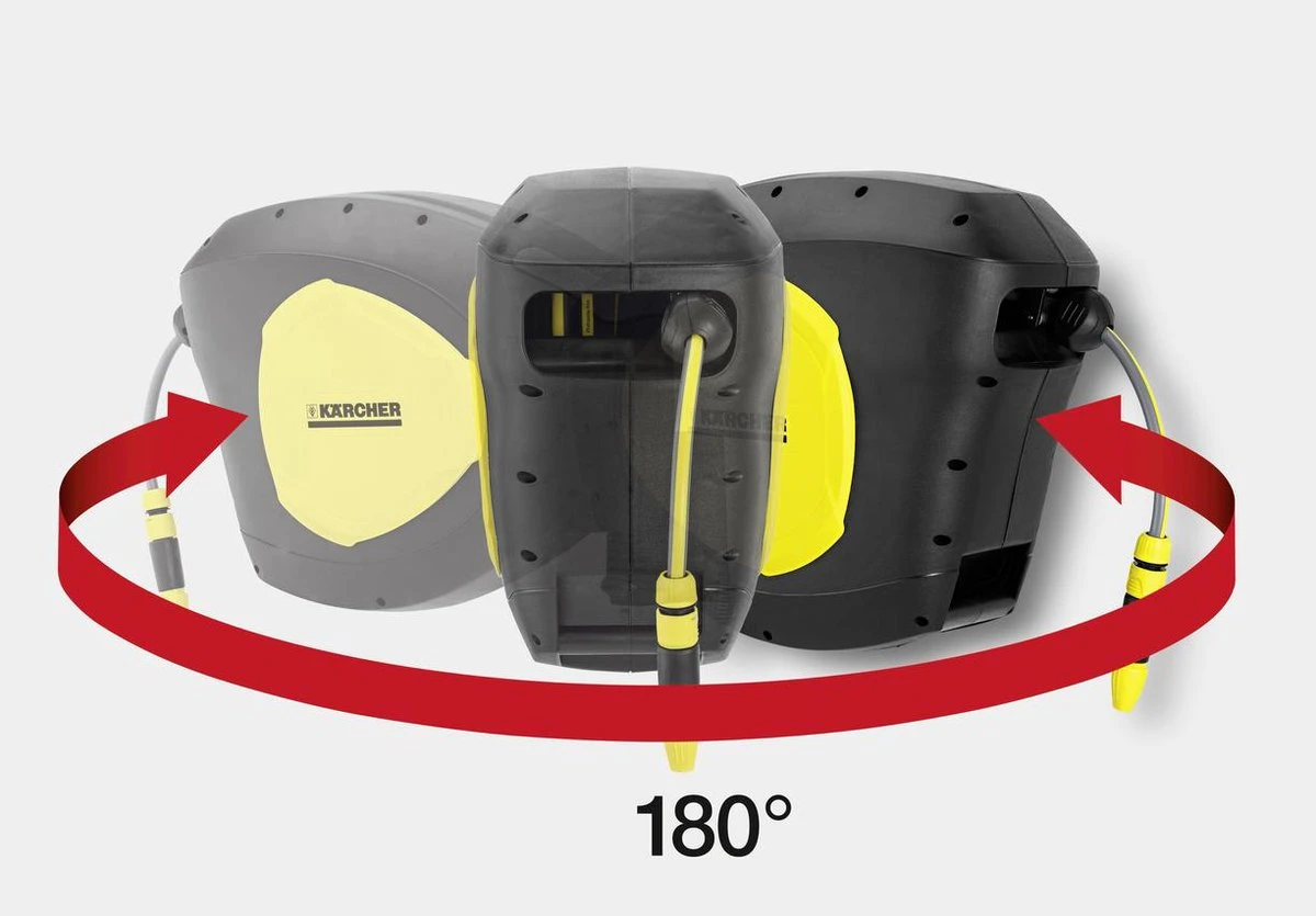 Kärcher Automatische Slanghaspel CR 5.330 - 30 + 2 Meter 5 Kärcher Automatische Slanghaspel CR 5.330 - 30 + 2 Meter - Afbeelding 5