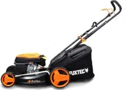 FUXTEC Grasmaaier Benzine - 46cm - Zelfrijdend / Zelftrekkend / Achterwielaandrijving - Mulchfunctie - Opvangbak 50L - FX-RM4646 21 FUXTEC Grasmaaier Benzine - 46cm - Zelfrijdend / Zelftrekkend / Achterwielaandrijving - Mulchfunctie - Opvangbak 50L - FX-RM4646 -Tuingereedschaps Winkel 1200x856 2