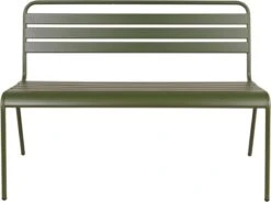 MaximaVida Metalen Tuinbank Max 120 Cm Olijfgroen 10 MaximaVida Metalen Tuinbank Max 120 Cm Olijfgroen -Tuingereedschaps Winkel 1200x895