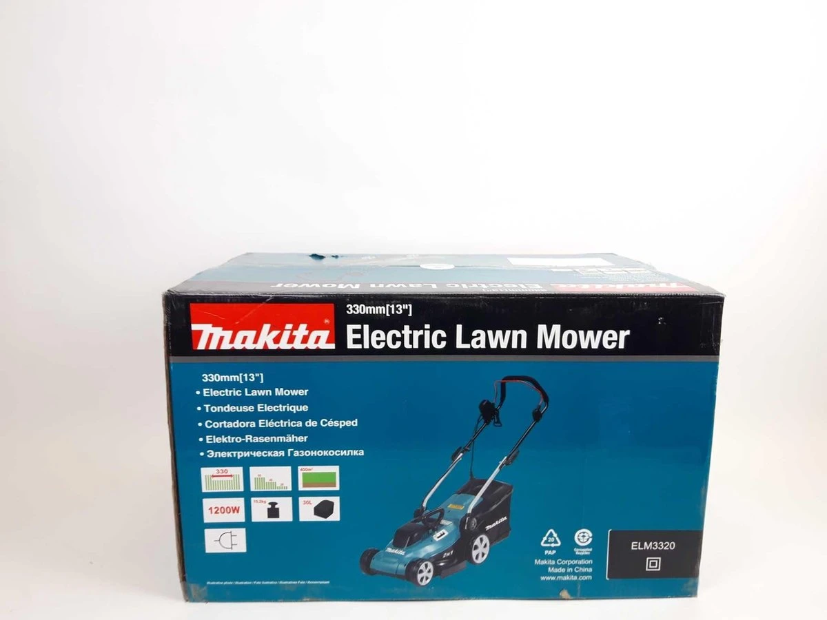 Makita Grasmaaier - ELM3320 - 230 V - 33 Cm 7 Makita Grasmaaier - ELM3320 - 230 V - 33 Cm - Afbeelding 7