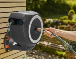 GARDENA - Wandslangenbox RollUp S - Slanghouder - 15 Meter - Ø 11 Mm -Tuingereedschaps Winkel 1200x932