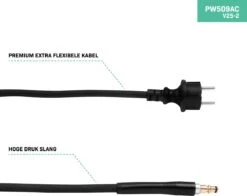 VONROC PRO Hogedrukreiniger V25-2 – 2500W – 195 Bar – 468 L/h – Duurzame Inductiemotor – Incl. 8m Slang, Slanghaspel, Terrasreiniger, Reinigingstank En Meer 16 VONROC PRO Hogedrukreiniger V25-2 – 2500W – 195 Bar – 468 L/h – Duurzame Inductiemotor – Incl. 8m Slang, Slanghaspel, Terrasreiniger, Reinigingstank En Meer -Tuingereedschaps Winkel 1200x952