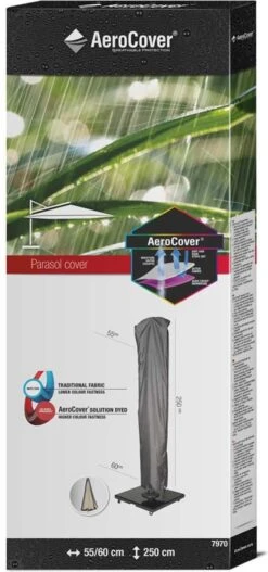 AeroCover Parasolhoes - Zweef Parasols - Grijs - 250x55 Cm (HxB) 23 AeroCover Parasolhoes - Zweef Parasols - Grijs - 250x55 Cm (HxB) -Tuingereedschaps Winkel 562x1200
