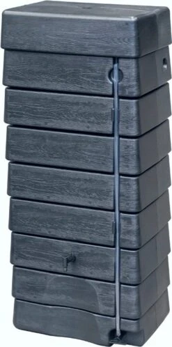 Garden Muurtank Regenton Antraciet 320l - ThuisTuinieren.nl